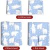 imageQueen Christmas Buffalo Plaid BampampW Sheet Set  Holiday Xmas Pattern Bedding Set  Deep Pockets  Snug Fit  4 Piece  Wrinkle Free  Comfy Festive Winter  Holiday Sheets for Women Men Kids ampamp Teens27  Cozy Polar Bears