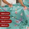 imageQueen Christmas Buffalo Plaid BampampW Sheet Set  Holiday Xmas Pattern Bedding Set  Deep Pockets  Snug Fit  4 Piece  Wrinkle Free  Comfy Festive Winter  Holiday Sheets for Women Men Kids ampamp Teens37  Snow Animals