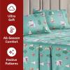 imageQueen Christmas Buffalo Plaid BampampW Sheet Set  Holiday Xmas Pattern Bedding Set  Deep Pockets  Snug Fit  4 Piece  Wrinkle Free  Comfy Festive Winter  Holiday Sheets for Women Men Kids ampamp Teens37  Snow Animals