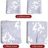 imageQueen Christmas Buffalo Plaid BampampW Sheet Set  Holiday Xmas Pattern Bedding Set  Deep Pockets  Snug Fit  4 Piece  Wrinkle Free  Comfy Festive Winter  Holiday Sheets for Women Men Kids ampamp Teens33  Winter Wonderland