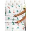 imageQueen Christmas Buffalo Plaid BampampW Sheet Set  Holiday Xmas Pattern Bedding Set  Deep Pockets  Snug Fit  4 Piece  Wrinkle Free  Comfy Festive Winter  Holiday Sheets for Women Men Kids ampamp TeensNutcracker Ballet