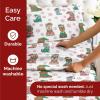 imageQueen Christmas Buffalo Plaid BampampW Sheet Set  Holiday Xmas Pattern Bedding Set  Deep Pockets  Snug Fit  4 Piece  Wrinkle Free  Comfy Festive Winter  Holiday Sheets for Women Men Kids ampamp Teens40  Cats and Dogs