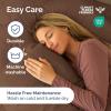 imageTwin Size Navy Blue Alternative Down Comforter  Warm Lightweight Luxury and Breathable Hotel Quality Bedding Set  All Season Fluffy and Cozy Oversized Cooling Microfiber Duvet Insert Comforter13  BrownBeige