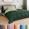 imageTwin Size Navy Blue Alternative Down Comforter  Warm Lightweight Luxury and Breathable Hotel Quality Bedding Set  All Season Fluffy and Cozy Oversized Cooling Microfiber Duvet Insert Comforter12  EmeraldLight Sage Green