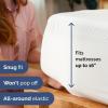 imageWaterproof Mattress Protector Queen Size  Premium Fitted Terry Cover  Noiseless Soft Cooling ampamp Breathable  Secure Fit up to 16 Deep Pockets  Durable Machine Washable and WrinkleFree  WhiteWhite