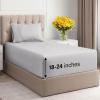 imageExtra Deep Pockets 400 Thread Count 100 Cotton 4 Piece Queen Size Bedding Sheet Set  Breathable ampamp Cooling  Hotel Luxury Bed Sheets Set  Extra Soft Wrinkle Free ampamp Comfy White Bedding Sheets Set02  Light Grey