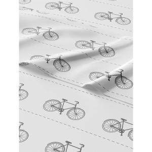 imageKids Baseball Queen 4 Piece Sheet Set  Boys Girls Teens Toddler  Easy Fit Deep Pockets  Breathable Hotel Quality Bedding Sheets  Machine Washable  Wrinkle Free  Cute Cozy Soft  CGK Linens21  Bikes
