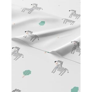 imageKids Baseball Queen 4 Piece Sheet Set  Boys Girls Teens Toddler  Easy Fit Deep Pockets  Breathable Hotel Quality Bedding Sheets  Machine Washable  Wrinkle Free  Cute Cozy Soft  CGK Linens23  Zebras