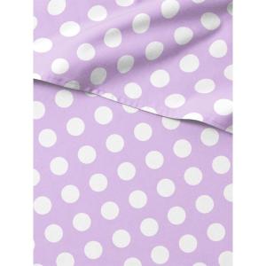 imageKids Baseball Queen 4 Piece Sheet Set  Boys Girls Teens Toddler  Easy Fit Deep Pockets  Breathable Hotel Quality Bedding Sheets  Machine Washable  Wrinkle Free  Cute Cozy Soft  CGK Linens07  Purple Dots