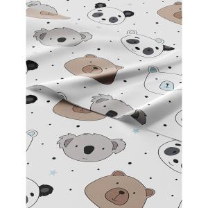 imageKids Baseball Queen 4 Piece Sheet Set  Boys Girls Teens Toddler  Easy Fit Deep Pockets  Breathable Hotel Quality Bedding Sheets  Machine Washable  Wrinkle Free  Cute Cozy Soft  CGK Linens19  Bears