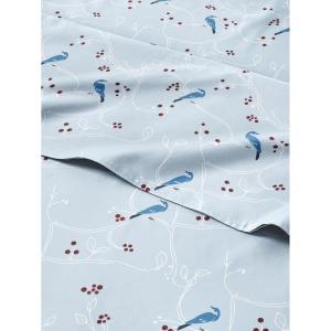 imageQueen Christmas Buffalo Plaid BampampW Sheet Set  Holiday Xmas Pattern Bedding Set  Deep Pockets  Snug Fit  4 Piece  Wrinkle Free  Comfy Festive Winter  Holiday Sheets for Women Men Kids ampamp Teens21  Snowy Bluebirds