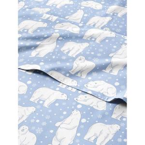 imageQueen Christmas Buffalo Plaid BampampW Sheet Set  Holiday Xmas Pattern Bedding Set  Deep Pockets  Snug Fit  4 Piece  Wrinkle Free  Comfy Festive Winter  Holiday Sheets for Women Men Kids ampamp Teens27  Cozy Polar Bears