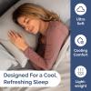 image3 Piece Bed Sheet Set Twin Size  Comfy Breathable ampamp Cooling  UltraSoft Cozy Bedding Set w 816 Inch Deep Pockets  1 Flat ampamp 1 Fitted Sheet ampamp 1 Pillowcase  Wrinkle Free ampamp Fade Resistant  Wheat02  Light Grey