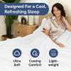 image3 Piece Bed Sheet Set Twin Size  Comfy Breathable ampamp Cooling  UltraSoft Cozy Bedding Set w 816 Inch Deep Pockets  1 Flat ampamp 1 Fitted Sheet ampamp 1 Pillowcase  Wrinkle Free ampamp Fade Resistant  Wheat01  White