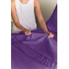 imageCGK Unlimited Queen Size Bed Sheets Cooling ampamp Breathable 60 Polyester 40 Rayon Derived from Bamboo Super Soft Comfy Sheets for Hot Sleepers to Stay Cool Queen Light Grey14  Purple