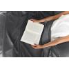 imageCGK Unlimited Queen Size Bed Sheets Cooling ampamp Breathable 60 Polyester 40 Rayon Derived from Bamboo Super Soft Comfy Sheets for Hot Sleepers to Stay Cool Queen Light Grey03  Dark Grey