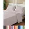 imageExtra Thick Heavyweight Full Size 4 Piece Sheet Set  High End Super Luxury Bed Set  Premium Heavyweight Hotel Quality Sheets with Deep Pockets  EasyFit  UltraSoft Warm and Wrinkle Free  Black02  Light Grey