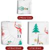 imageFlannel Christmas Sheets  100 Cotton Flannel Set  King Size Sheets  Extra Soft ampamp Cozy  Thick Warm Heavyweight Winter Bedding  Christmas Trees Deep Pocket Holiday Sets for Women Men ampamp Kids05  Nutcracker Ballet
