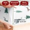 imageFlannel Christmas Sheets  100 Cotton Flannel Set  King Size Sheets  Extra Soft ampamp Cozy  Thick Warm Heavyweight Winter Bedding  Christmas Trees Deep Pocket Holiday Sets for Women Men ampamp Kids08  Reindeer Forest