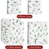imageFlannel Christmas Sheets  100 Cotton Flannel Set  Queen Size Sheets  Extra Soft ampamp Cozy Thick Warm Heavyweight Winter Bedding  Christmas Trees Deep Pocket Holiday Sets for Women Men ampamp Kids01  Trees 4