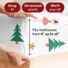 imageFlannel Christmas Sheets  100 Cotton Flannel Set  Queen Size Sheets  Extra Soft ampamp Cozy Thick Warm Heavyweight Winter Bedding  Christmas Trees Deep Pocket Holiday Sets for Women Men ampamp Kids05  Nutcracker Ballet