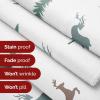 imageFlannel Christmas Sheets  100 Cotton Flannel Set  Queen Size Sheets  Extra Soft ampamp Cozy Thick Warm Heavyweight Winter Bedding  Christmas Trees Deep Pocket Holiday Sets for Women Men ampamp Kids08  Reindeer Forest