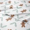 imageFlannel Christmas Sheets  100 Cotton Flannel Set  Queen Size Sheets  Extra Soft ampamp Cozy Thick Warm Heavyweight Winter Bedding  Christmas Trees Deep Pocket Holiday Sets for Women Men ampamp Kids04  Gingerbread Cookie