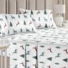 imageFlannel Christmas Sheets  100 Cotton Flannel Set  Queen Size Sheets  Extra Soft ampamp Cozy Thick Warm Heavyweight Winter Bedding  Christmas Trees Deep Pocket Holiday Sets for Women Men ampamp Kids08  Reindeer Forest