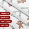 imageFlannel Christmas Sheets  100 Cotton Flannel Set  Queen Size Sheets  Extra Soft ampamp Cozy Thick Warm Heavyweight Winter Bedding  Christmas Trees Deep Pocket Holiday Sets for Women Men ampamp Kids04  Gingerbread Cookie