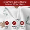 imageFlannel Christmas Sheets  100 Cotton Flannel Set  Queen Size Sheets  Extra Soft ampamp Cozy Thick Warm Heavyweight Winter Bedding  Christmas Trees Deep Pocket Holiday Sets for Women Men ampamp Kids04  Gingerbread Cookie