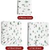 imageFlannel Christmas Sheets  100 Cotton Flannel Set  Queen Size Sheets  Extra Soft ampamp Cozy Thick Warm Heavyweight Winter Bedding  Christmas Trees Deep Pocket Holiday Sets for Women Men ampamp Kids01  Trees 4