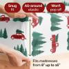 imageFlannel Christmas Sheets  100 Cotton Flannel Set  Queen Size Sheets  Extra Soft ampamp Cozy Thick Warm Heavyweight Winter Bedding  Christmas Trees Deep Pocket Holiday Sets for Women Men ampamp Kids06  Christmas Tree 1
