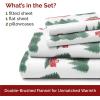 imageFlannel Christmas Sheets  100 Cotton Flannel Set  Queen Size Sheets  Extra Soft ampamp Cozy Thick Warm Heavyweight Winter Bedding  Christmas Trees Deep Pocket Holiday Sets for Women Men ampamp Kids06  Christmas Tree 1
