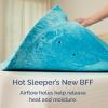 imageMemory Foam Mattress Topper Queen Size  3 Inch Breathable Gel Infused Memory Foam  Plush Feel Ventilated Mattress Pad  Pressure Comfort ampamp Pain Relief Bed Topper  CertiPURUS ampamp OekoTex CertifiedQueen