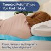 imageMemory Foam Mattress Topper Queen Size  3 Inch Breathable Gel Infused Memory Foam  Plush Feel Ventilated Mattress Pad  Pressure Comfort ampamp Pain Relief Bed Topper  CertiPURUS ampamp OekoTex CertifiedTwin