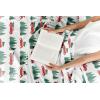 imageQueen Christmas Buffalo Plaid BampampW Sheet Set  Holiday Xmas Pattern Bedding Set  Deep Pockets  Snug Fit  4 Piece  Wrinkle Free  Comfy Festive Winter  Holiday Sheets for Women Men Kids ampamp TeensChristmas Tree 1