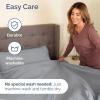 imageRV King Size Sheet Set 72 x 80  4 Piece RV King Bed Sheets  Soft Breathable and Cooling  Designed for Bunks Trailers ampamp Campers  Fits 8 to 10quot Mattress  Luxury Bedding ampamp Wrinkle Free  WhiteDark Grey