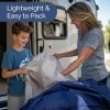 imageRV King Size Sheet Set 72 x 80  4 Piece RV King Bed Sheets  Soft Breathable and Cooling  Designed for Bunks Trailers ampamp Campers  Fits 8 to 10quot Mattress  Luxury Bedding ampamp Wrinkle Free  WhiteLight Grey