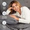 imageRV King Size Sheet Set 72 x 80  4 Piece RV King Bed Sheets  Soft Breathable and Cooling  Designed for Bunks Trailers ampamp Campers  Fits 8 to 10quot Mattress  Luxury Bedding ampamp Wrinkle Free  WhiteDark Grey