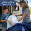 imageRV King Size Sheet Set 72 x 80  4 Piece RV King Bed Sheets  Soft Breathable and Cooling  Designed for Bunks Trailers ampamp Campers  Fits 8 to 10quot Mattress  Luxury Bedding ampamp Wrinkle Free  WhiteWhite