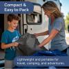 imageRV King Size Sheet Set 72 x 80  4 Piece RV King Bed Sheets  Soft Breathable and Cooling  Designed for Bunks Trailers ampamp Campers  Fits 8 to 10quot Mattress  Luxury Bedding ampamp Wrinkle Free  WhiteDark Grey