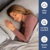 imageRV King Size Sheet Set 72 x 80  4 Piece RV King Bed Sheets  Soft Breathable and Cooling  Designed for Bunks Trailers ampamp Campers  Fits 8 to 10quot Mattress  Luxury Bedding ampamp Wrinkle Free  WhiteLight Grey