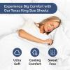 imageRV King Size Sheet Set 72 x 80  4 Piece RV King Bed Sheets  Soft Breathable and Cooling  Designed for Bunks Trailers ampamp Campers  Fits 8 to 10quot Mattress  Luxury Bedding ampamp Wrinkle Free  WhiteWhite