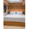 imageRV King Size Sheet Set 72 x 80  4 Piece RV King Bed Sheets  Soft Breathable and Cooling  Designed for Bunks Trailers ampamp Campers  Fits 8 to 10quot Mattress  Luxury Bedding ampamp Wrinkle Free  WhiteWhite