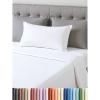 image3 Piece Bed Sheet Set Twin Size  Comfy Breathable ampamp Cooling  UltraSoft Cozy Bedding Set w 816 Inch Deep Pockets  1 Flat ampamp 1 Fitted Sheet ampamp 1 Pillowcase  Wrinkle Free ampamp Fade Resistant  Wheat01  White