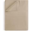 imageFull 400 Thread Count 100 Cotton Flat Sheet  Comfortable Cooling ampamp Breathable Cotton  Top Flat Sheet Only  Luxury Hotel Quality Bedding  Extra Soft ampamp Comfy  Easy Care Wrinkle Free  Burgundy07  Cream