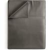 imageFull 400 Thread Count 100 Cotton Flat Sheet  Comfortable Cooling ampamp Breathable Cotton  Top Flat Sheet Only  Luxury Hotel Quality Bedding  Extra Soft ampamp Comfy  Easy Care Wrinkle Free  Burgundy05  Dark Grey