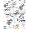 imageQueen Christmas Buffalo Plaid BampampW Sheet Set  Holiday Xmas Pattern Bedding Set  Deep Pockets  Snug Fit  4 Piece  Wrinkle Free  Comfy Festive Winter  Holiday Sheets for Women Men Kids ampamp Teens35  Playful Penguins
