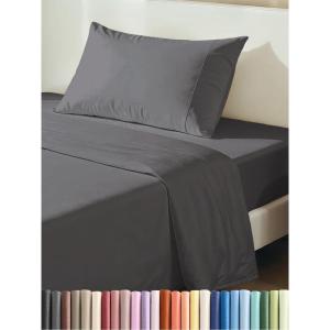 imageExtra Thick Heavyweight Full Size 4 Piece Sheet Set  High End Super Luxury Bed Set  Premium Heavyweight Hotel Quality Sheets with Deep Pockets  EasyFit  UltraSoft Warm and Wrinkle Free  Black03  Dark Grey