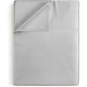 imageFull 400 Thread Count 100 Cotton Flat Sheet  Comfortable Cooling ampamp Breathable Cotton  Top Flat Sheet Only  Luxury Hotel Quality Bedding  Extra Soft ampamp Comfy  Easy Care Wrinkle Free  Burgundy03  Light Grey